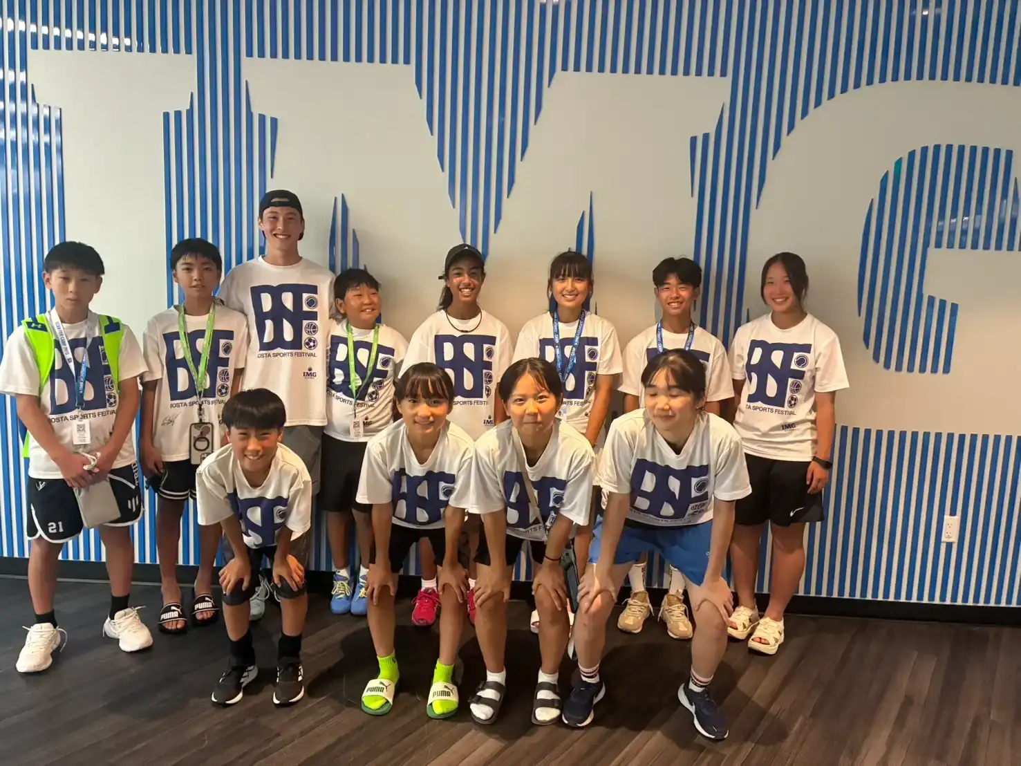 2026年IMG Academyキャンプに参加したBOSTA SPORTS FESTIVALチーム
