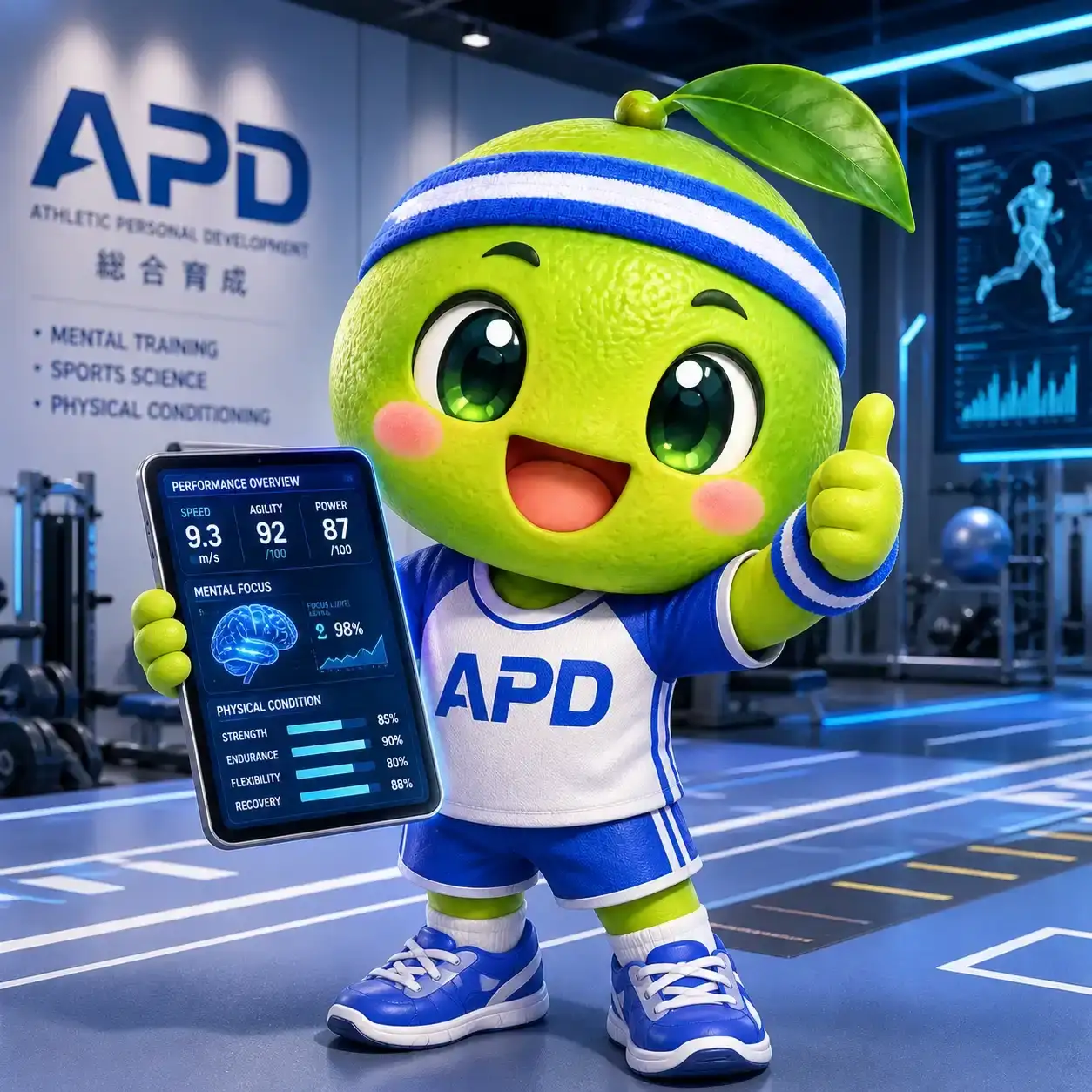 総合育成プログラムのカボスマスコット